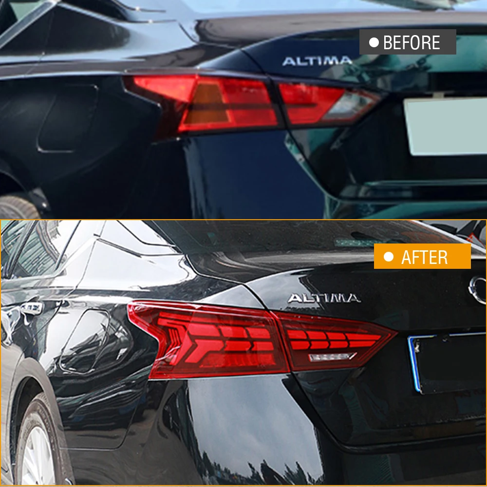 الذيل ضوء لنيسان ألتيما Teana 2019 2020 2021 2022 المصابيح الخلفية سيارة Led المصابيح الخلفية الجمعية اكسسوارات السيارات استبدال جزء