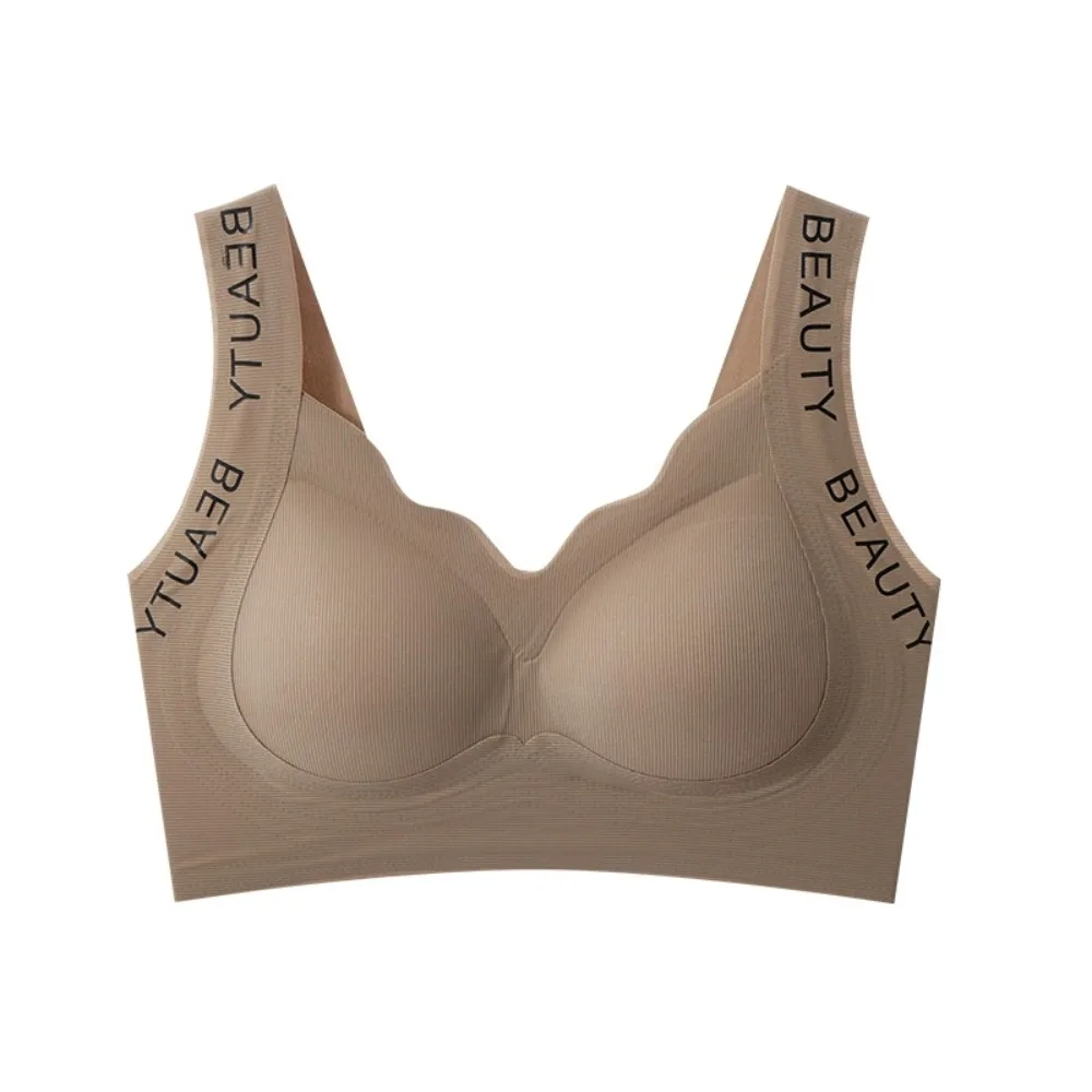 

Comfortable Close-fitting Seamless Bra Shockproof Beautiful Back Wireless Bra Underwear for Women Lady