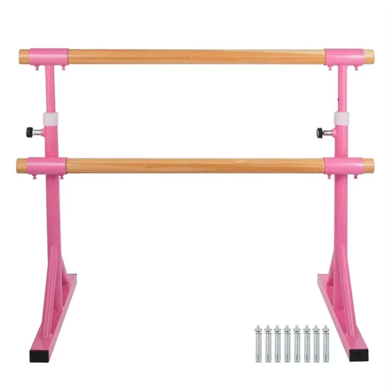 

Adjustable Floor Mounted Exercise Ballet Barre and Dance Pole