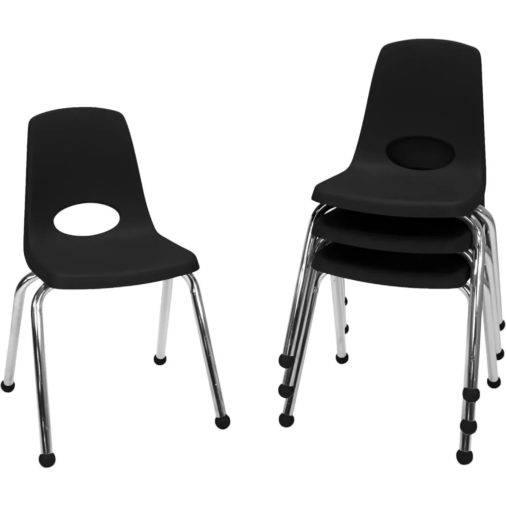 tack Chair 16 inch Black,17.25