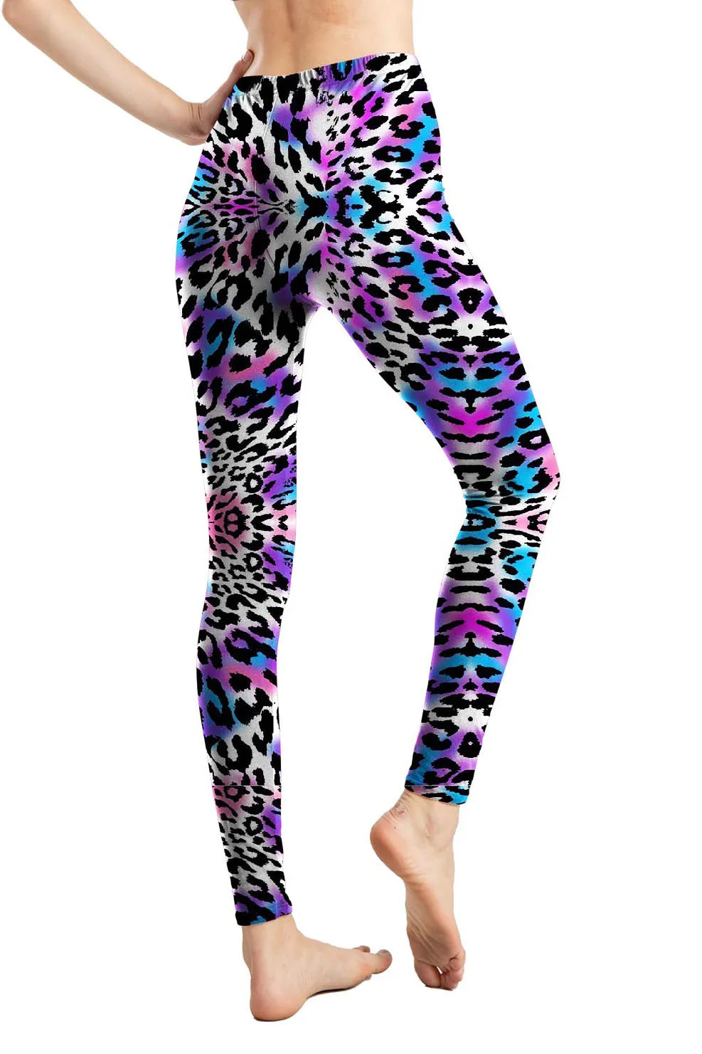 Leopard Leggings Printed High Waist Wildthing Leopard Elasticity Pants Soft Trousers For Women Workout Tights Fitness Outfits