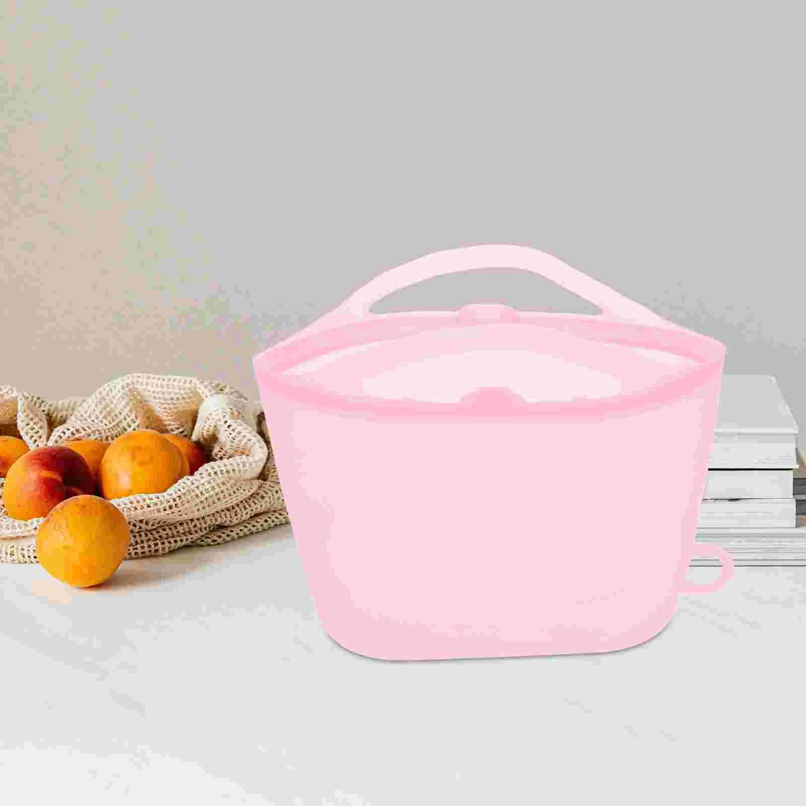 Storage Bag Food Bags Microwave Steam for Baby Bottle Grade Silicone Fresh Keeping Pouch