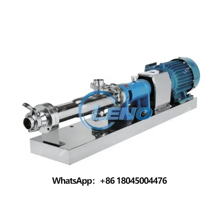 sludge pumps mud progressive cavity pump helical rotor mono screw oil slurry Stainless Steel Screw Pump