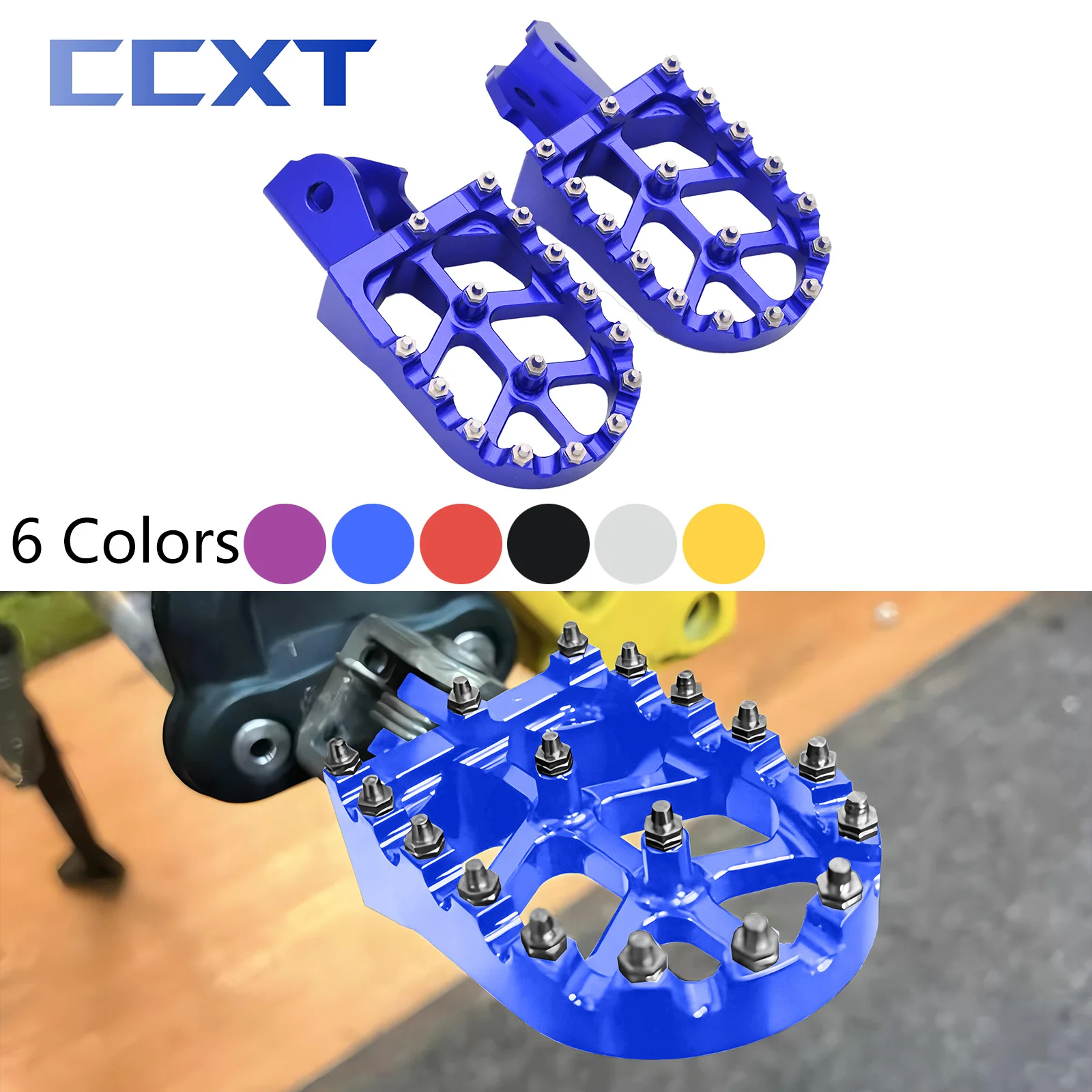 

CNC Foot Pegs Pedal Pedals Retrofit Bracket ​For Surron Light Bee X S For Segway X260 X160 For CRF150F CRF230F For Talaria Sting