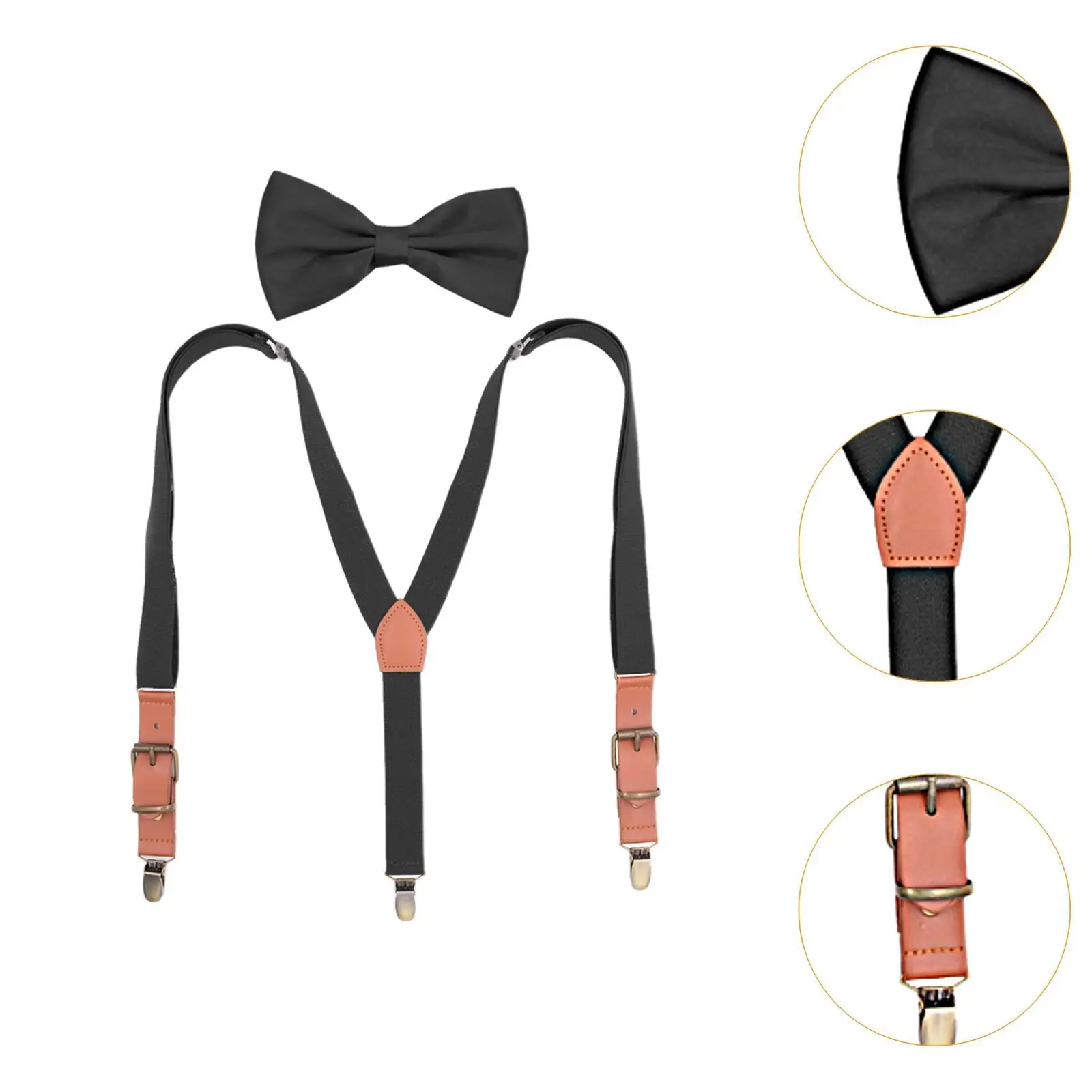 Kids Suspenders Fashion Trouser Pants Braces for Boys and Girls Party Formal