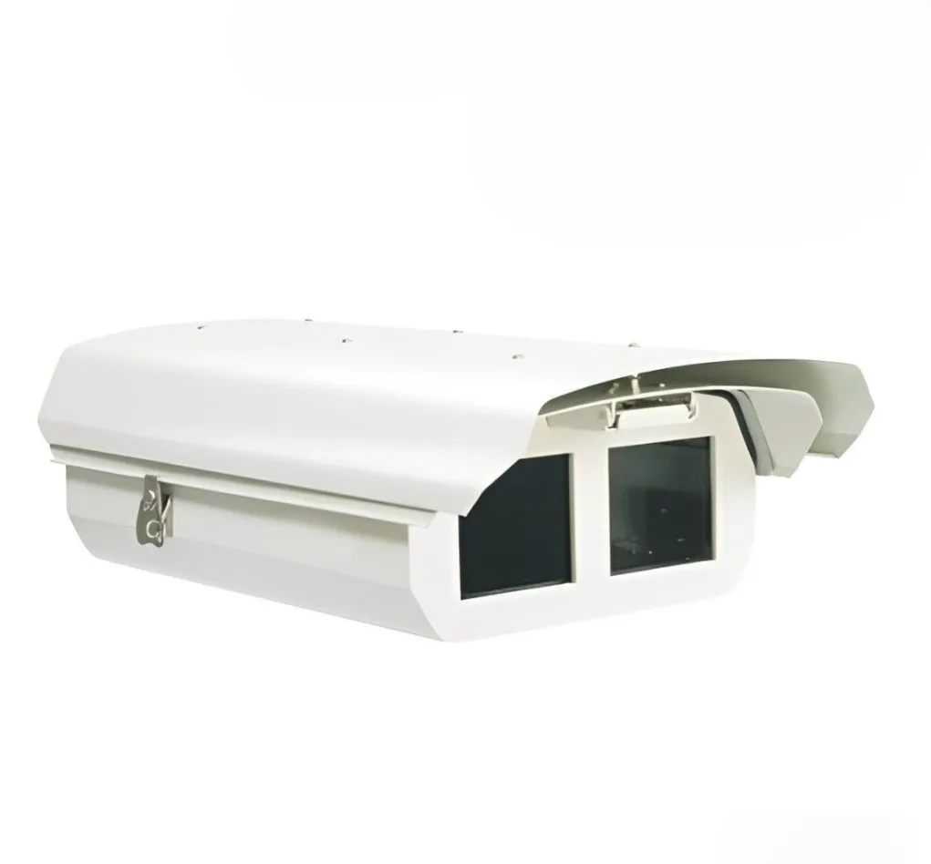 24 فولت في الهواء الطلق مانعة لتسرب الماء كاميرات CCTV مزدوجة كبيرة حامي مراقبة الإسكان الضميمة لكاميرات PTZ (Pan-Tilt-Zoom) #2