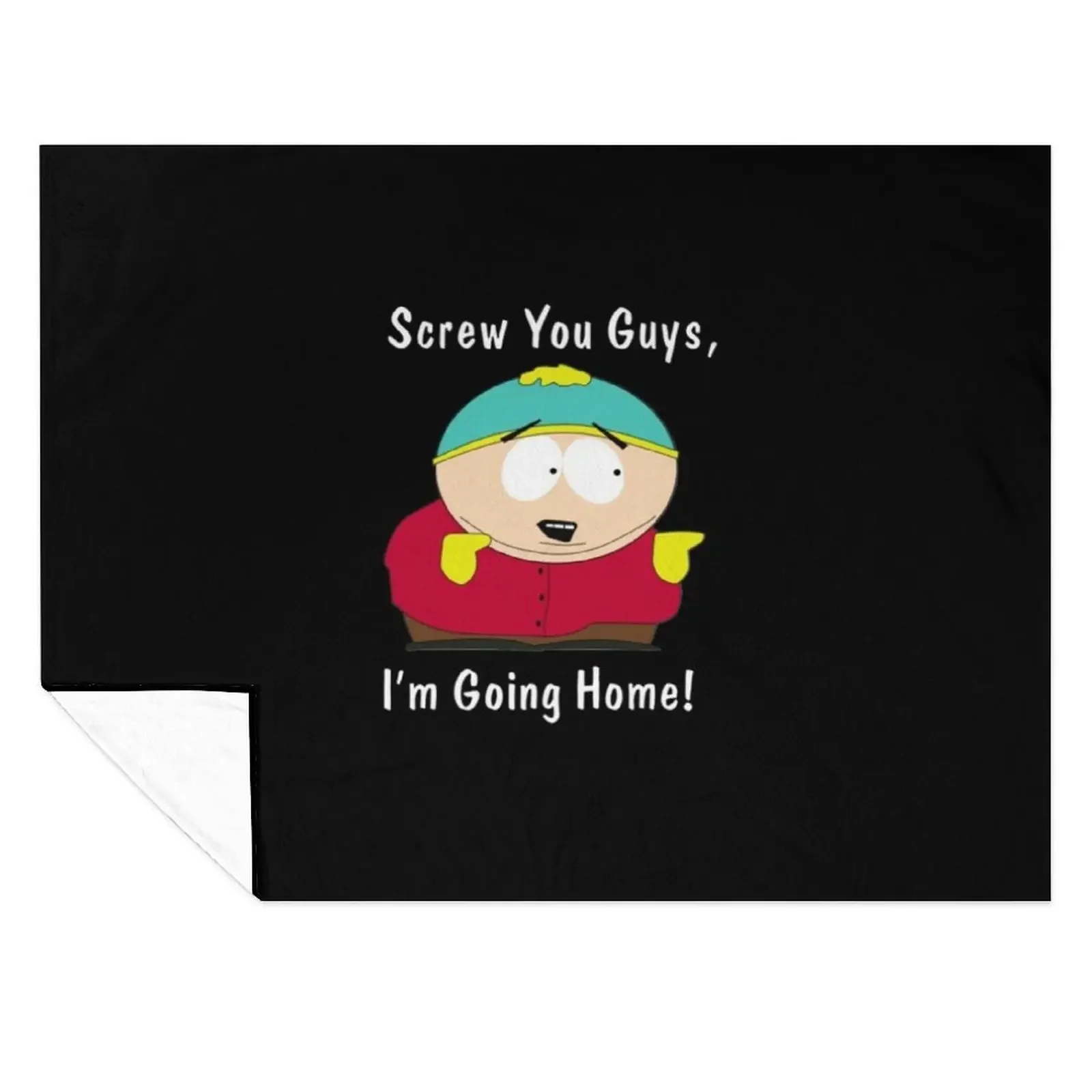 

Eric Cartman Throw Blanket Custom Thin Plaid heavy to sleep Blankets
