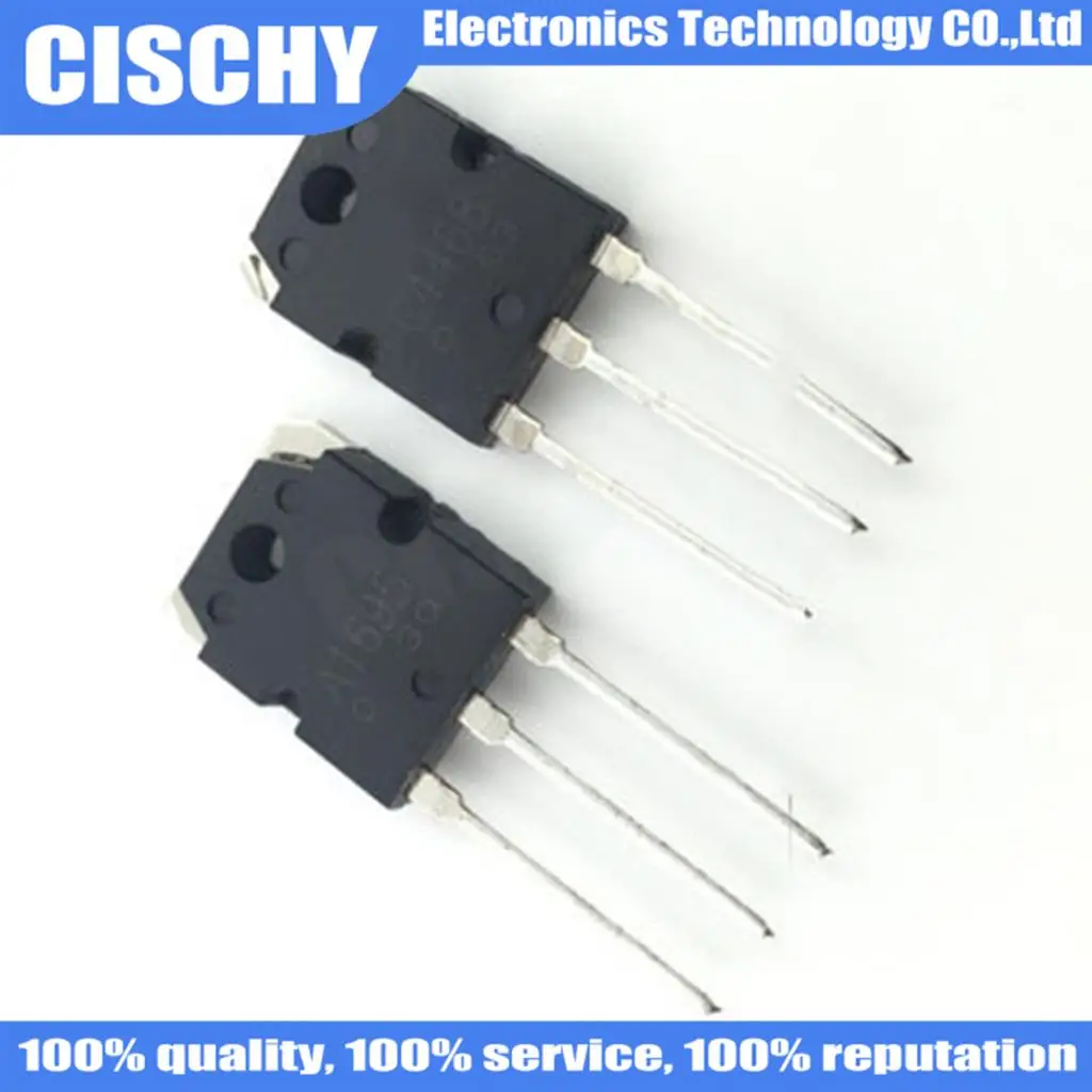 10pcs/lot=5pair 2SC4468 2SA1695 TO-247 (5pcs C4468+ 5pcs A1695)  In Stock