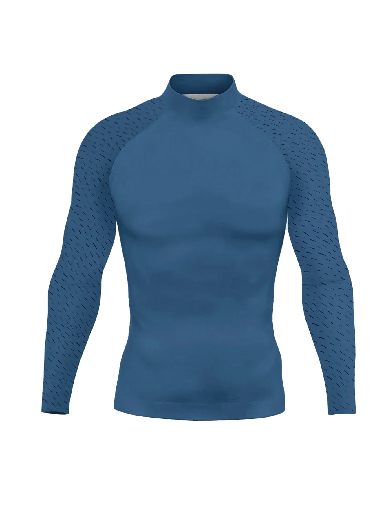 قمصان ركوب الأمواج والسباحة والغوص تي شيرت ضيق للرجال بأكمام طويلة ملابس سباحة للحماية من الأشعة فوق البنفسجية ملابس ركوب الأمواج #3