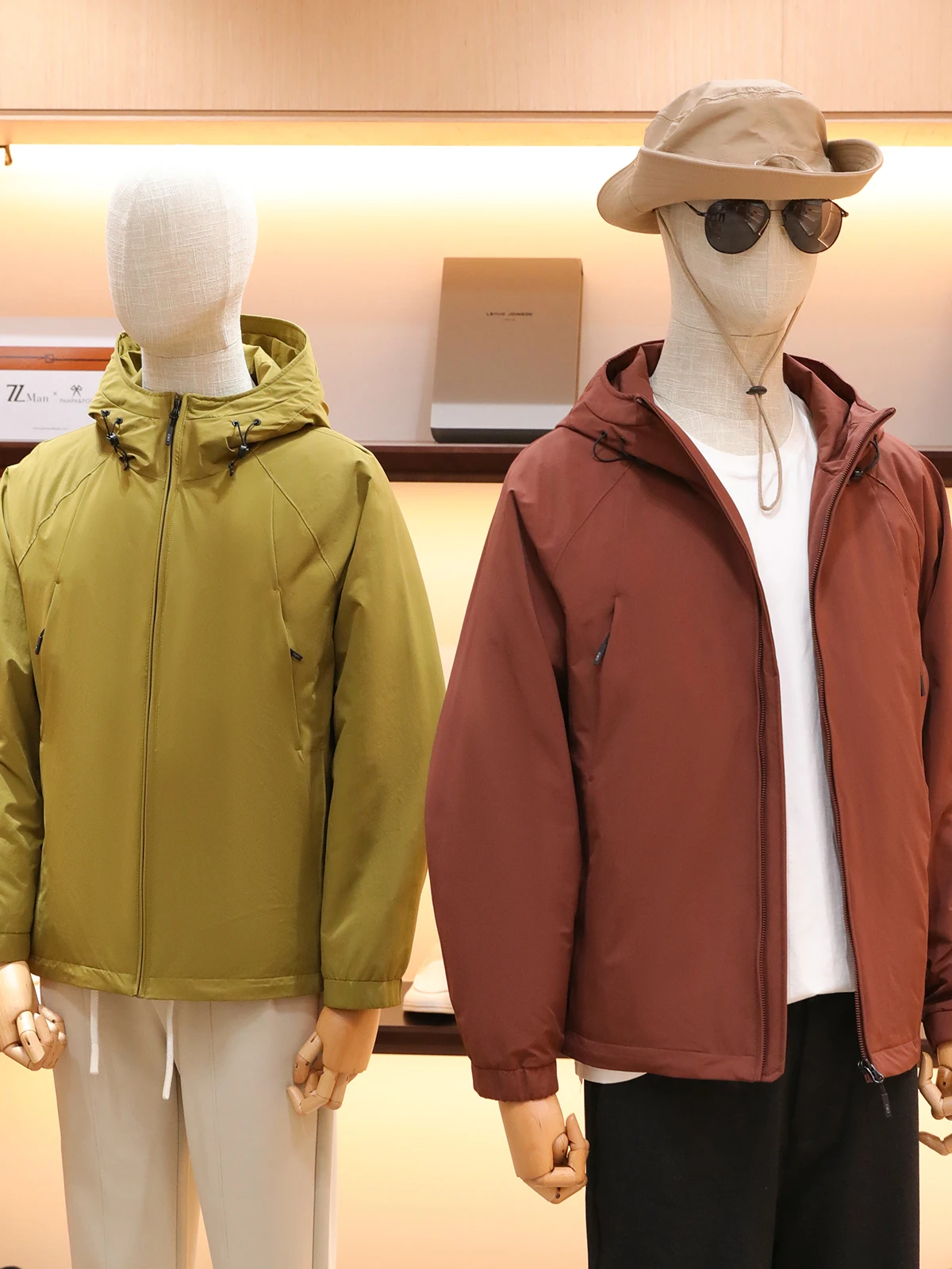 

Мужская утепленная куртка с капюшоном для активного отдыха, 90% гусиный пух, теплая, с длинными рукавами, на молнии, стандартный крой