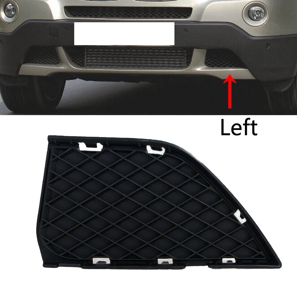 

Car Front Left Right Bumper Lower Grille Trim For BMW For X3 For E83 2007-2010 Exterior Parts Accessories