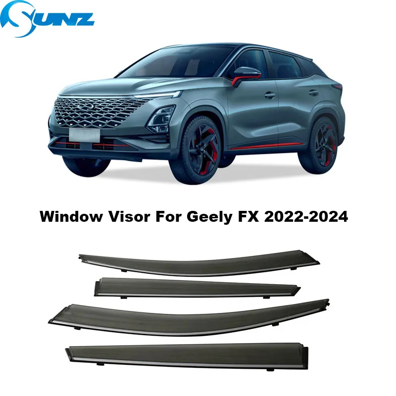 

Window Visor For Geely FX 2022 2023 2024 WeatherShields Sun Rain Guards Side Window Deflectors Awnings&shelters