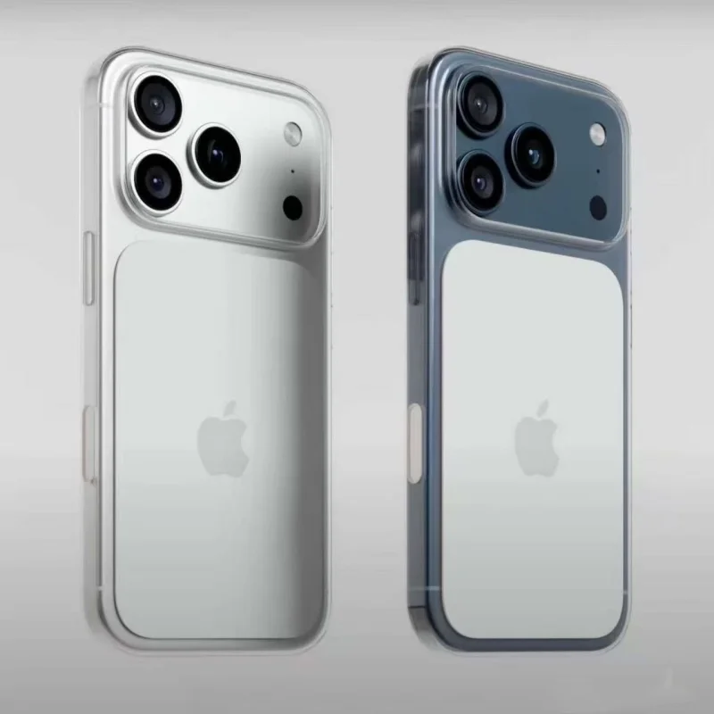 Official Original For Magsafe Case For iPhone 17 Pro  17 Pro Max 17 Back Cover Transparent magnetic Wireless Charging With Box