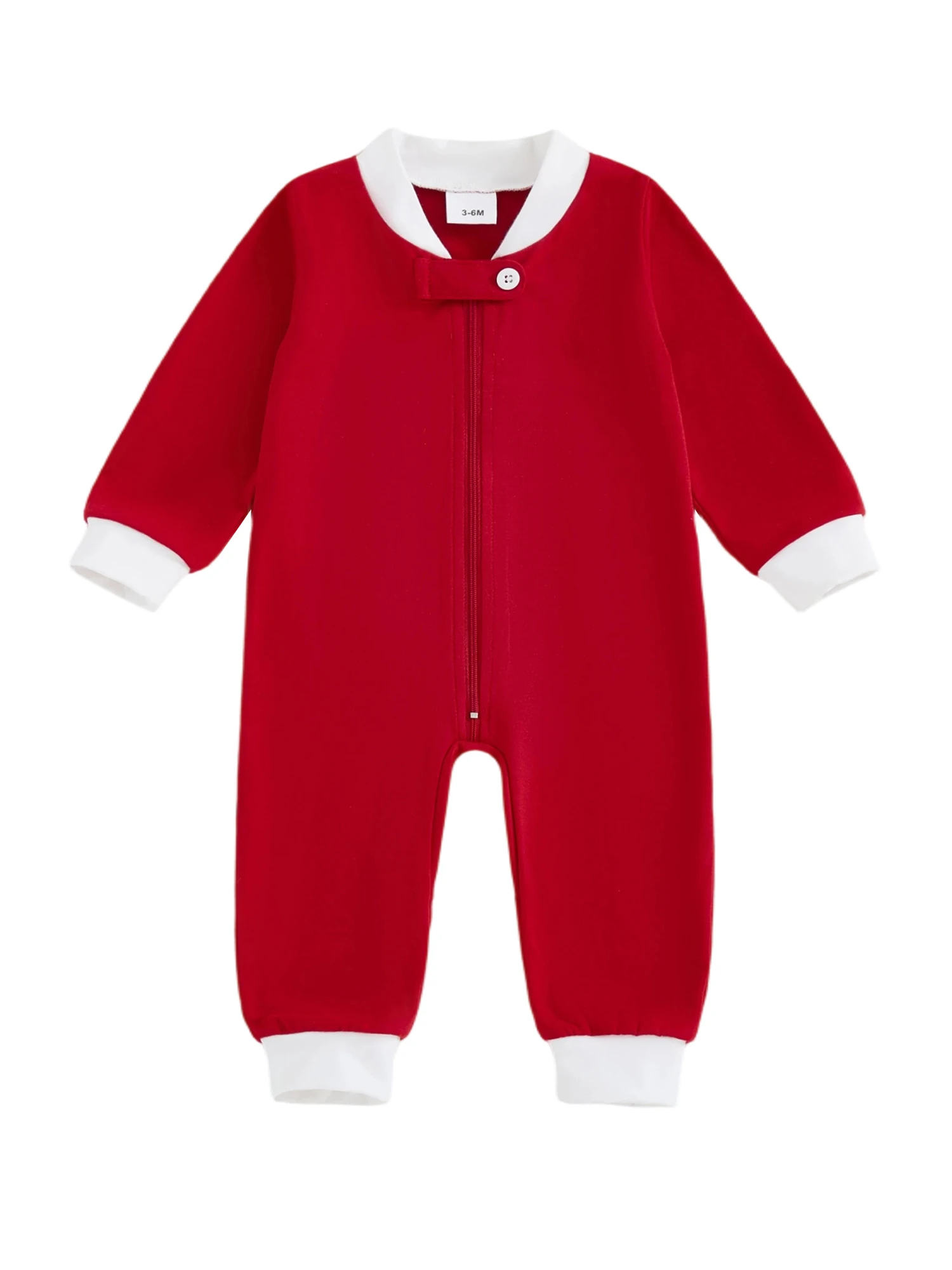 رومبير عيد الميلاد للأطفال مع رقبة دائرية مطرزة وتصميم فضفاض بأكمام طويلة للرضع لمظهر احتفالي