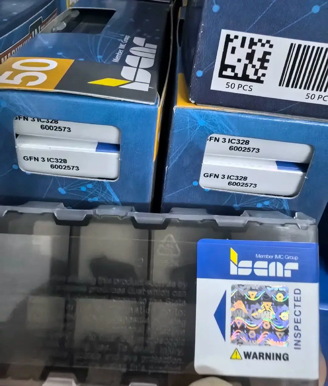 

Hard alloy cutting blades GFN 3 IC328