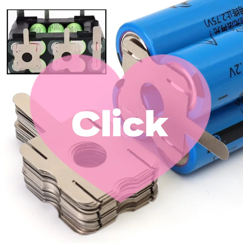 50Pcs 18650 Lithium Battery Pack Replace Spot Welding Nickel Sheet For Computer Battery Welding Tool Accessories