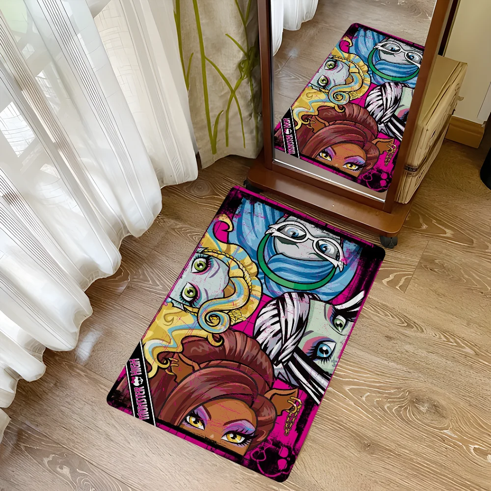 Cartoon MonsterS HighS Door Mat Nordic Style Bedroom Living Room Doormat Home Balcony Anti-Slip Alfombra