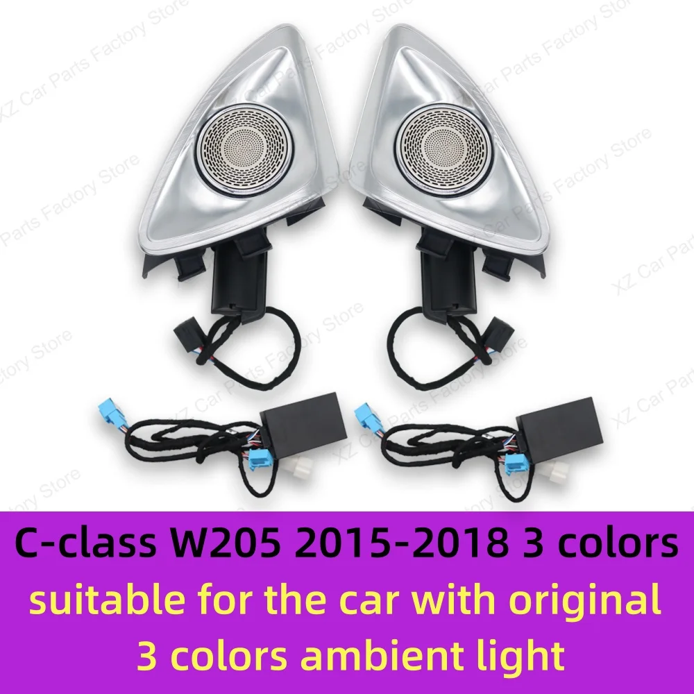 Für Mercedes-benz 4d Rotierenden Hochtöner C Glc E S-klasse W213 W205 W222 W223 X253 RGB Led leuchtende Auto Lautsprecher Horn Refit