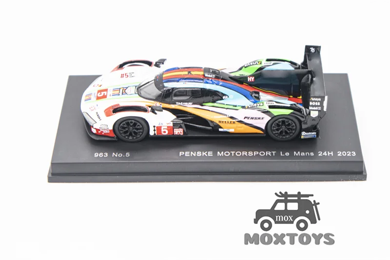 Spark 1:64 963 PENSKE MOTORSPORT Le Mans 24H 2023 No.5 / No.6 / No.75 Racing Diecast Model Car