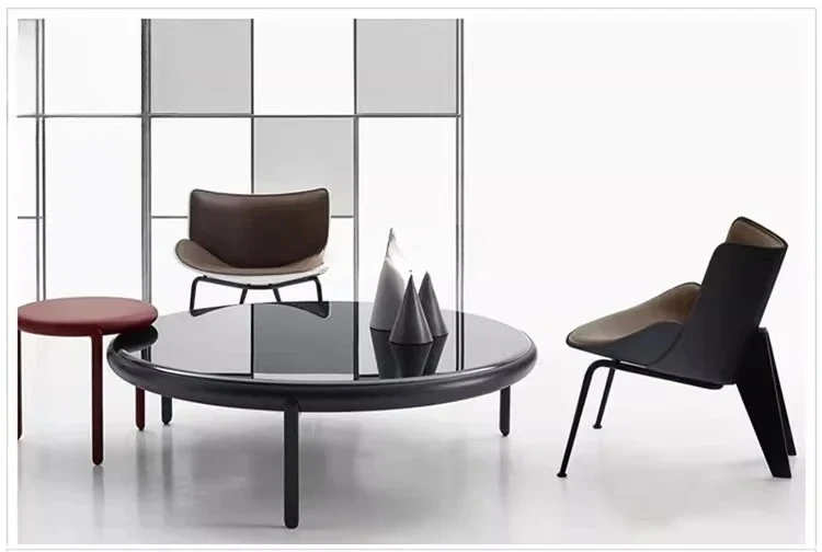 Скандинавский одиночный бытовой диван для гостиной, стеклянный стул, простой самолет, кресло для отдыха