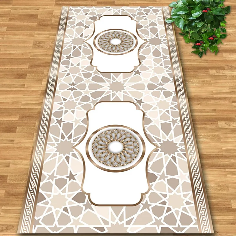 Chinese Style Corridor Aisle Carpet Hotel Hotel Stairs Non-Slip Floor Mats Home Entrance Carpet Custom Corridor Long Carpet