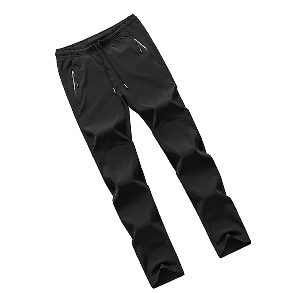 

Quick-Dry Waterproof Hiking Pants Black Xxl for Women Lightweight Breathable Wind-Resistant Cycling Running Leisure Trousers