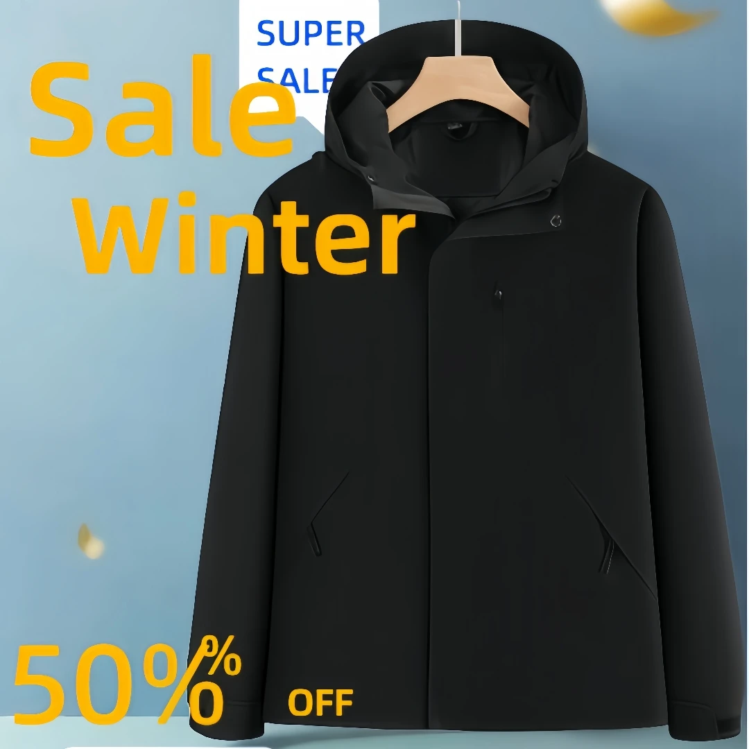Outdoor fashion waterproof sport Jacket personality customization Male windproof coat DIY Hiking Hoodie team batch custom logo