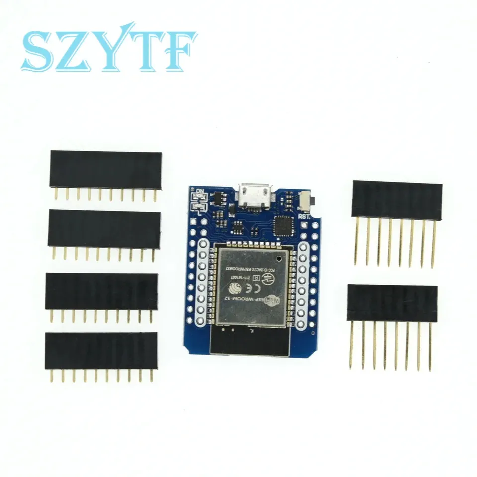 Wemos Arduino용 개발 보드 모듈, 핀 포함, D1 MINI ESP8266 ESP32 ESP-32S, 와이파이 블루투스 호환 CP2104 CH9102