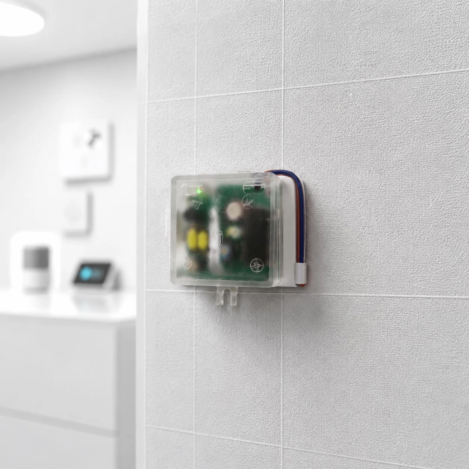 24G Microwave Switch Auto Deactivate Split Microwave Sensor Human Presence Switch Energy Saving Lighting Control Timer