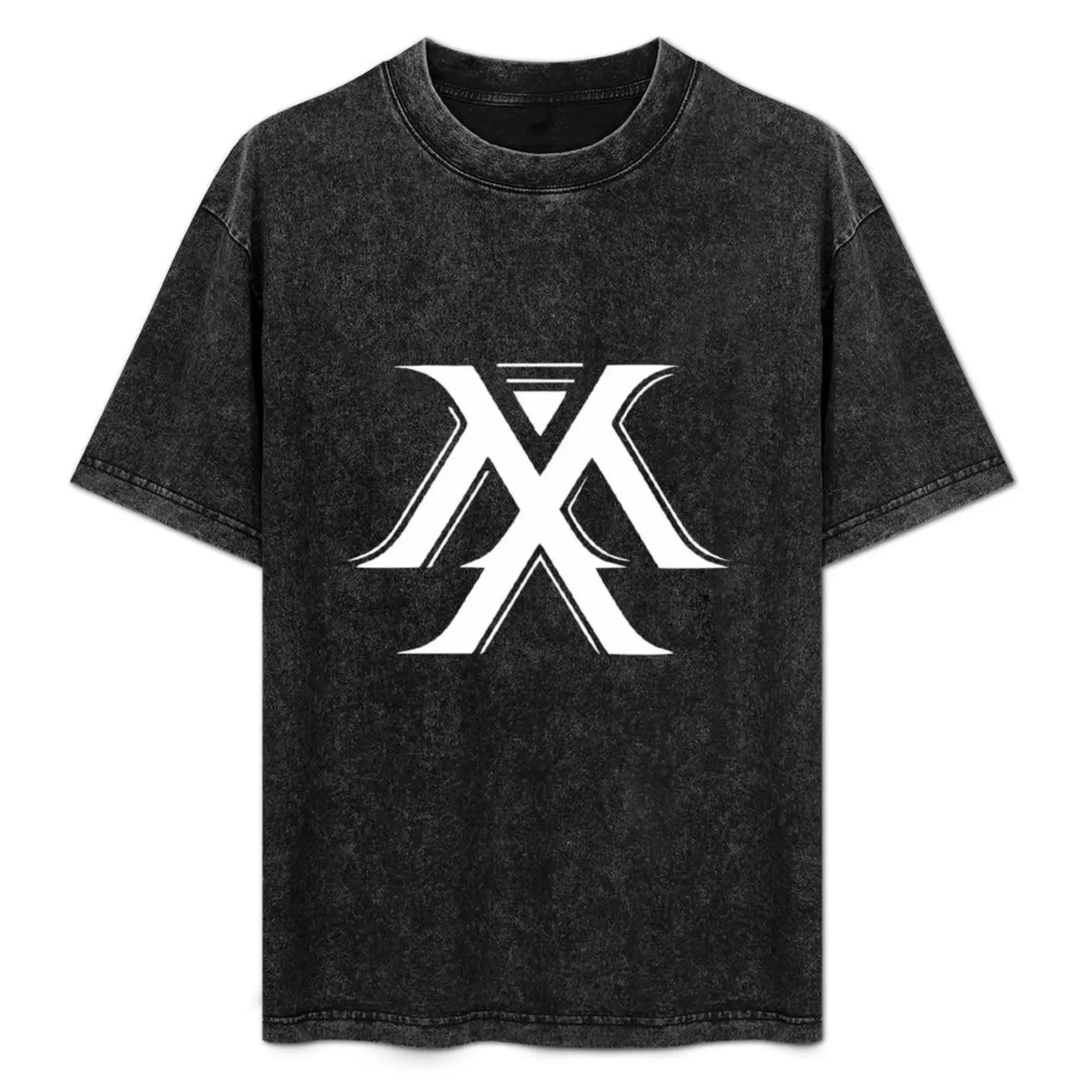 

MonstaX logo 2 T-Shirt blanks oversized t shirt summer tops funny costumes men t shirts high quality