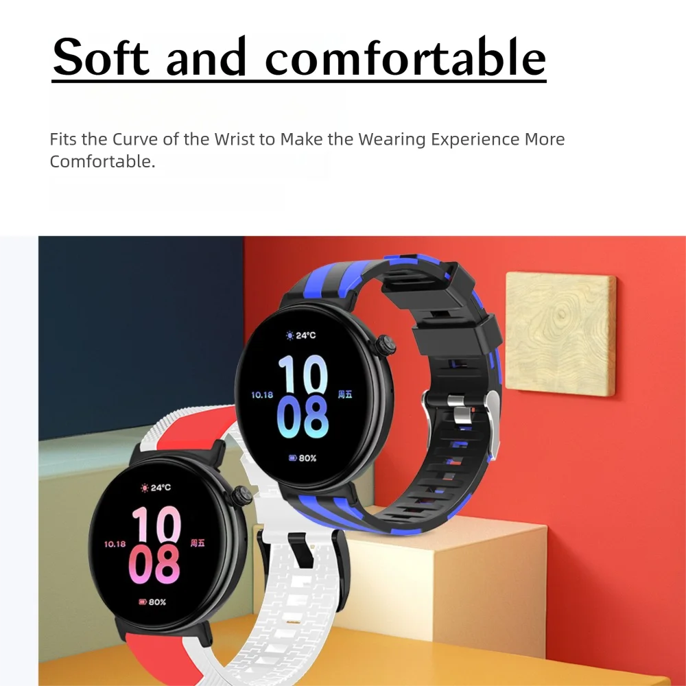 防水シリコンストラップ名誉時計フィットストライプ & 斜めストライプクイックリリース調節可能なスポーツバンド男性女性ブレスレット