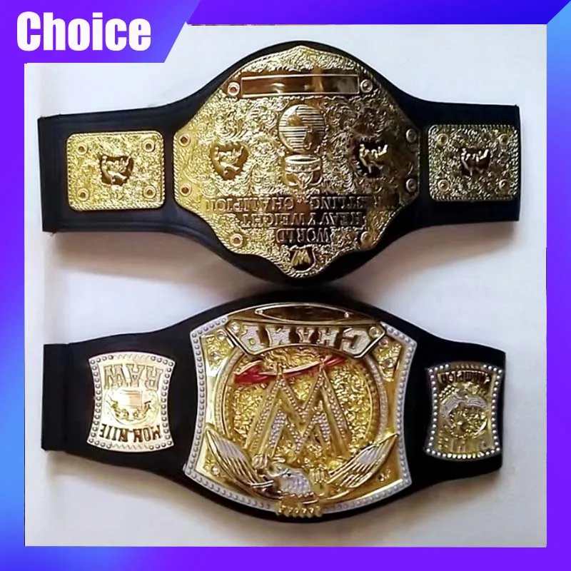 

Cos Boxing Wrestler Championship Gold Belt 1: 1 High Quality Cosplay Costumes Props Occupation Wrestling Gladiators Belt Gift