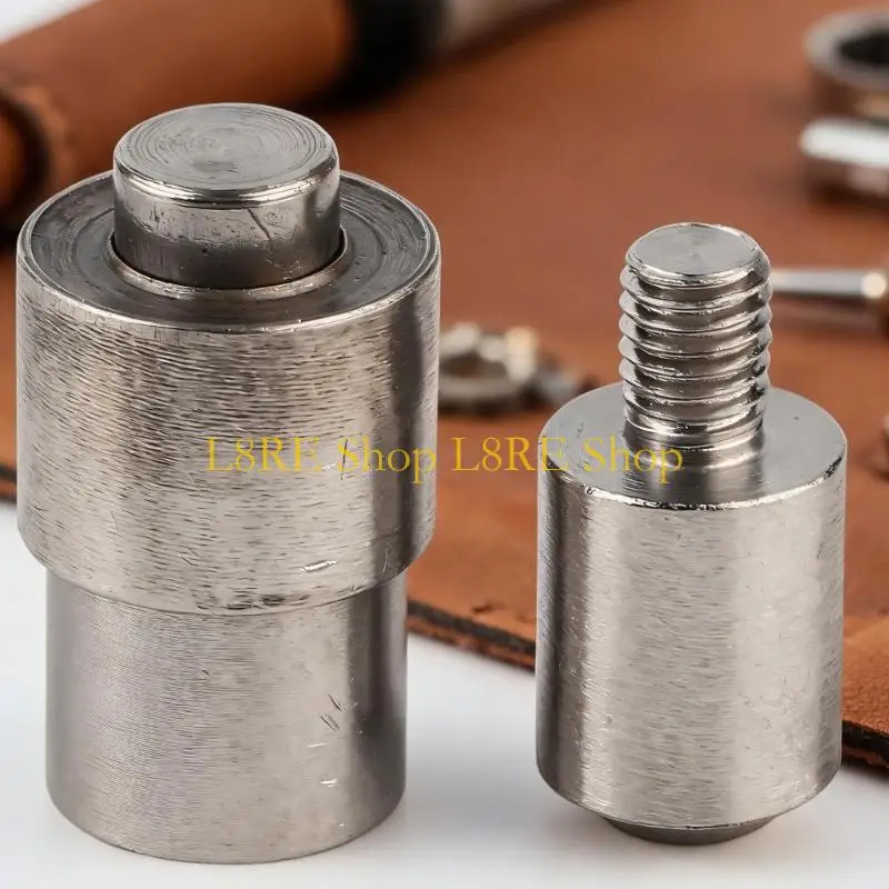 L8RE Eyelet Press Die Set for Hand Press Metal Grommet Installation on Canvas Leather Goods and Fabric Material Use