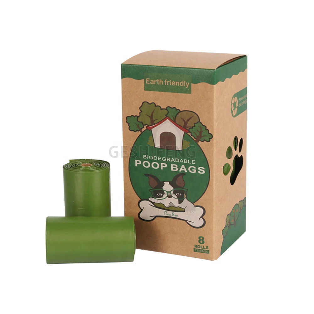 

Biodegradable Lavender Fragrance HDPE EPI Pet Poop Bag for Dog and Cat