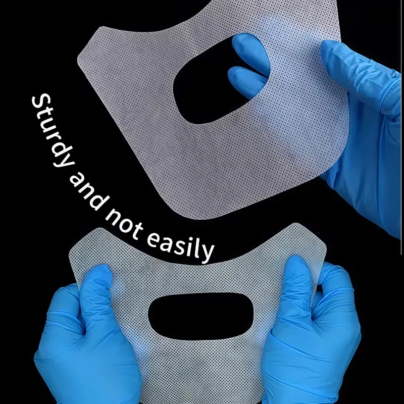 50/100Pcs Dental Oral Cavity Cotton Cloth Towel Disposable Mouth Mask Bib Cheek Lip Protection Pad Dental Cloth Saliva Pad