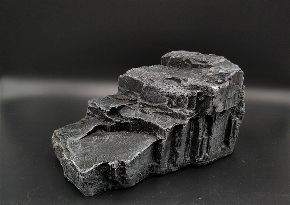 1/12th Mini zabawki stare łupek kamienny Rock stojak platformy Model dla 6 cal Action Figures element sceny