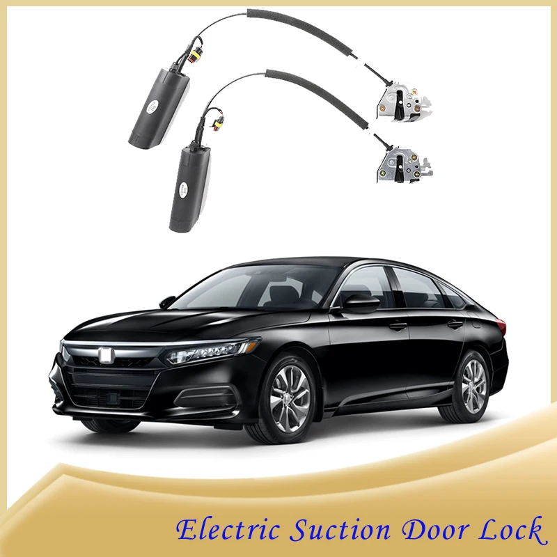 For Accord 2016~2023 Car Soft Close Door Latch Pass Lock Actuator Auto Electric Absorption Suction Silence Closer