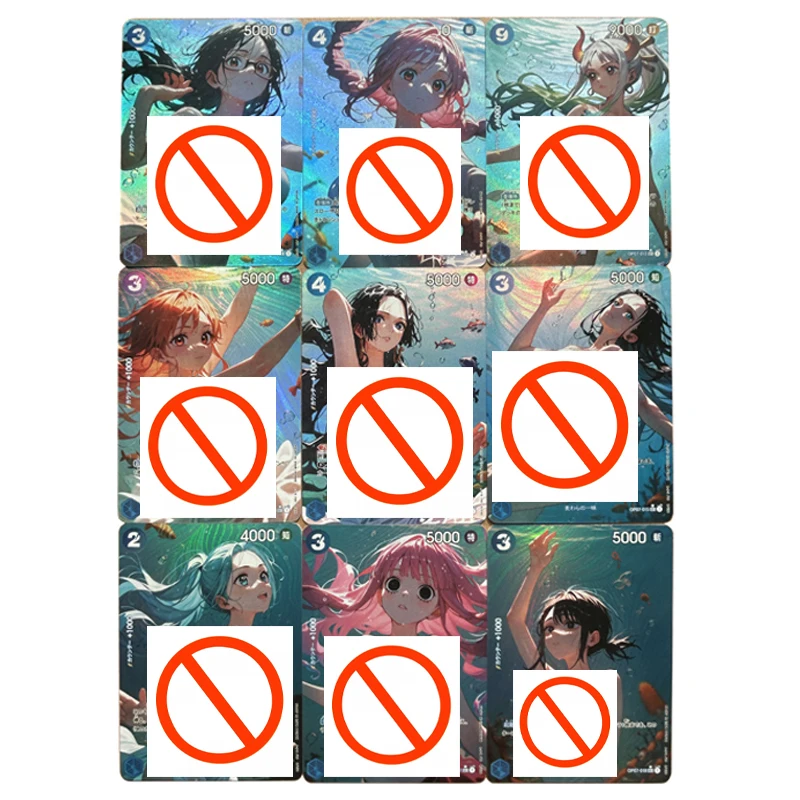 

Набор из 9 шт. (One Piece): Ямато, Нами, Боа Хэнкок, Нико Робин – DIY-карточки для самостоятельного изготовления, цветные флеш-карты, коллекционные аниме-карточки, подарок, игрушка, 63*88 мм