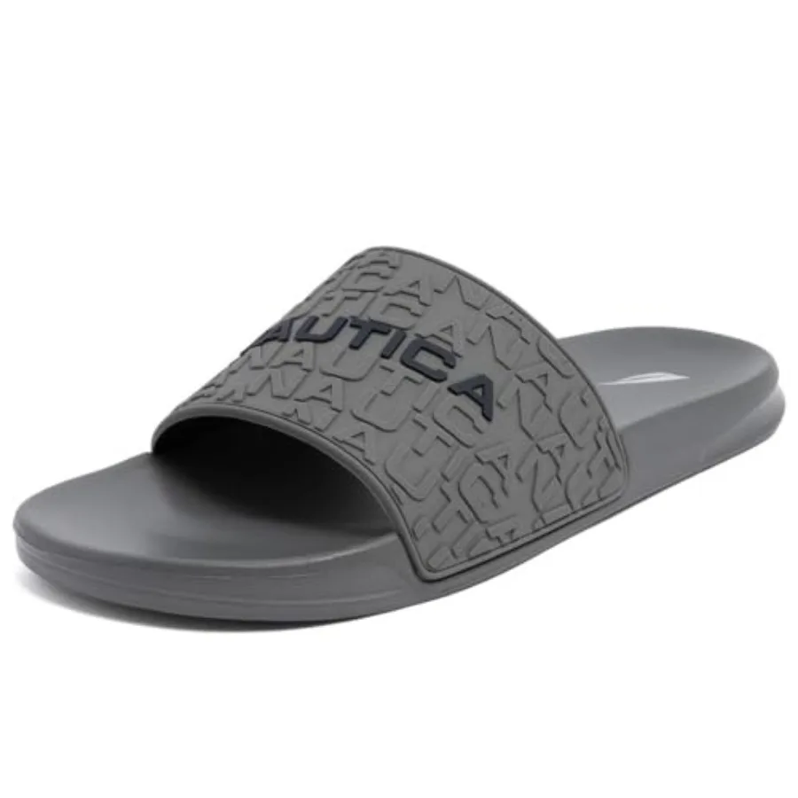

Nautica Men's Slip-On Slide Sandals
