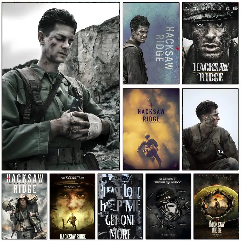Movie War Hacksaw Ridge Poster Wall Art Print Decorative Mural Home Decor Gift Unframed