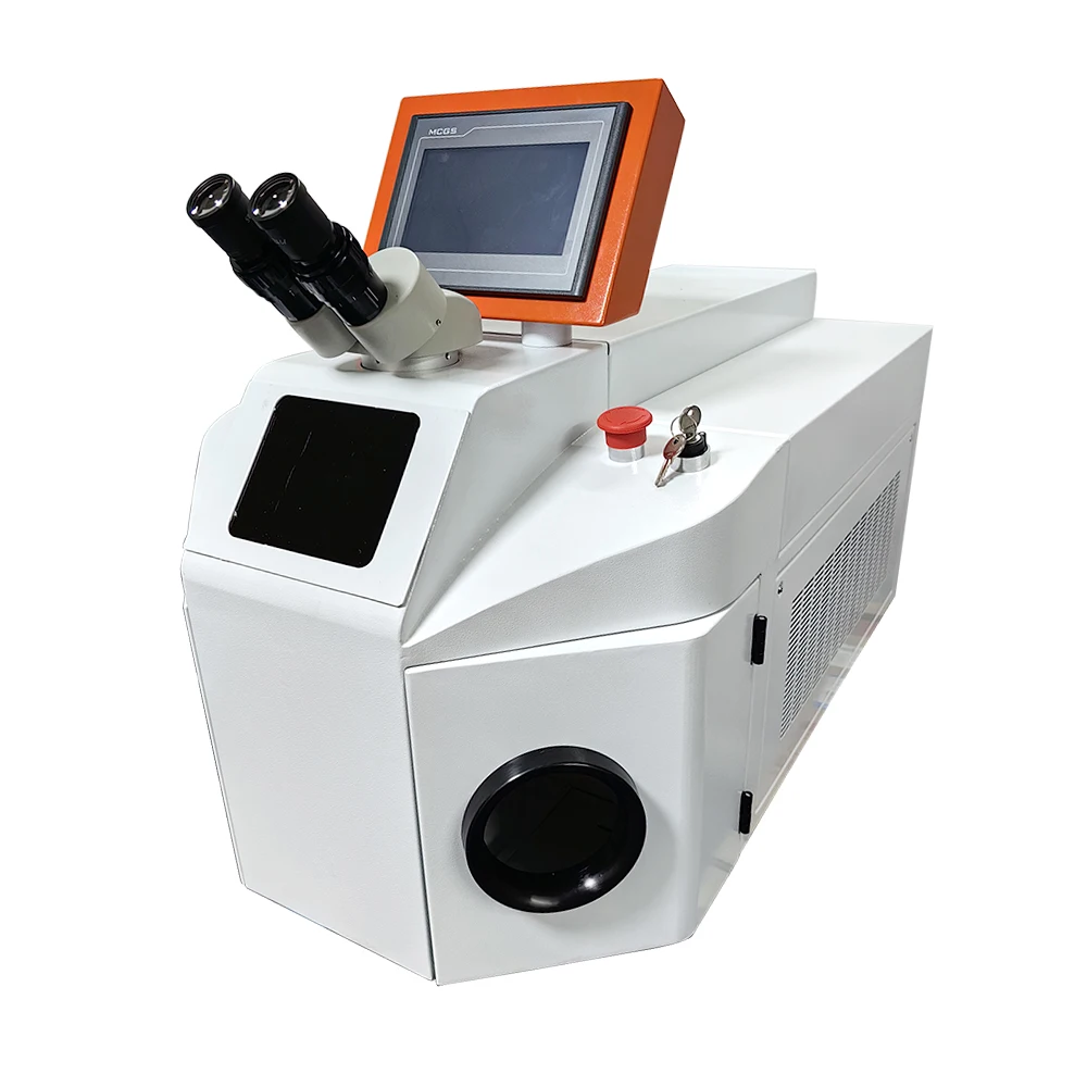 200W Mini Small Desktop Fiber Portable Jewelry Laser Welder Silver Gold China Manufacturer Jewelry Laser Spot Welding Machine