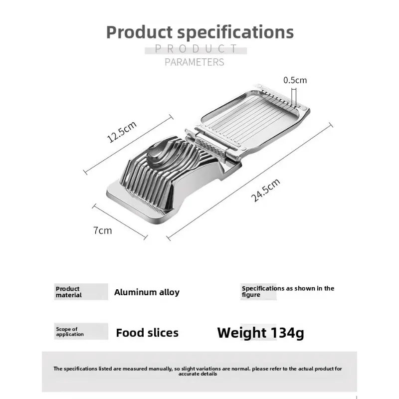 High Quality Multipurpose Egg Dicer for Hard Boiled Eggs Heavy Duty Egg Cutter Egg Slicer Stainless Steel Wire