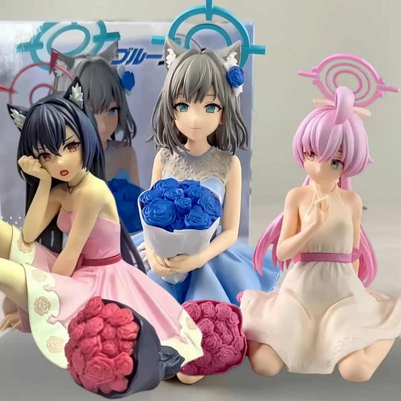 

Коллекционная статическая фигурка Sega Blue Archive Yumemirize: Широко Курино, Серика Таканаси, Хошино (предварительно окрашенная)