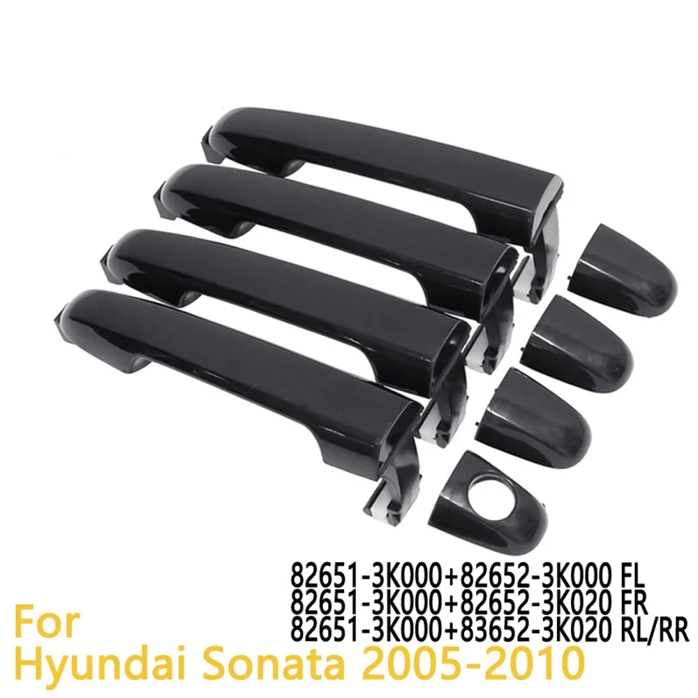 

4Pcs External Door Handle For Hyundai Sonata 2005-2010 82651-3K000 82652-3K000 82652-3K020 83652-3K020