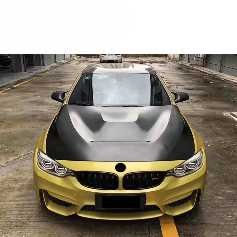 

M3 M4 aluminum engine hoods bonnet hood Car engine cover F80 M3 F82 M4 GTS style Iron bonnetscustomcustomcustom