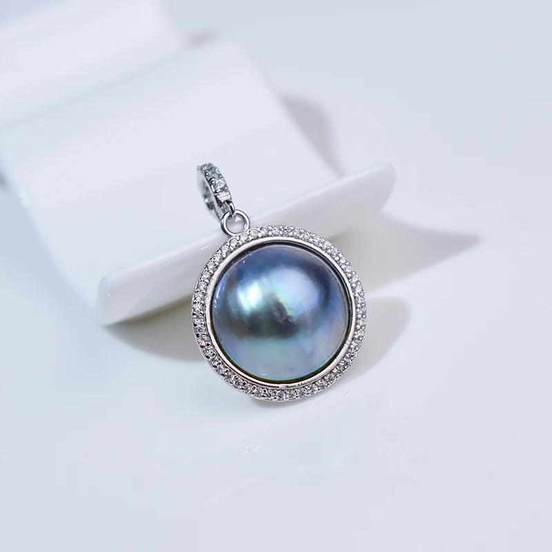 Meerwasser-Ahorn-Anhänger voller Zirkonium-Stil