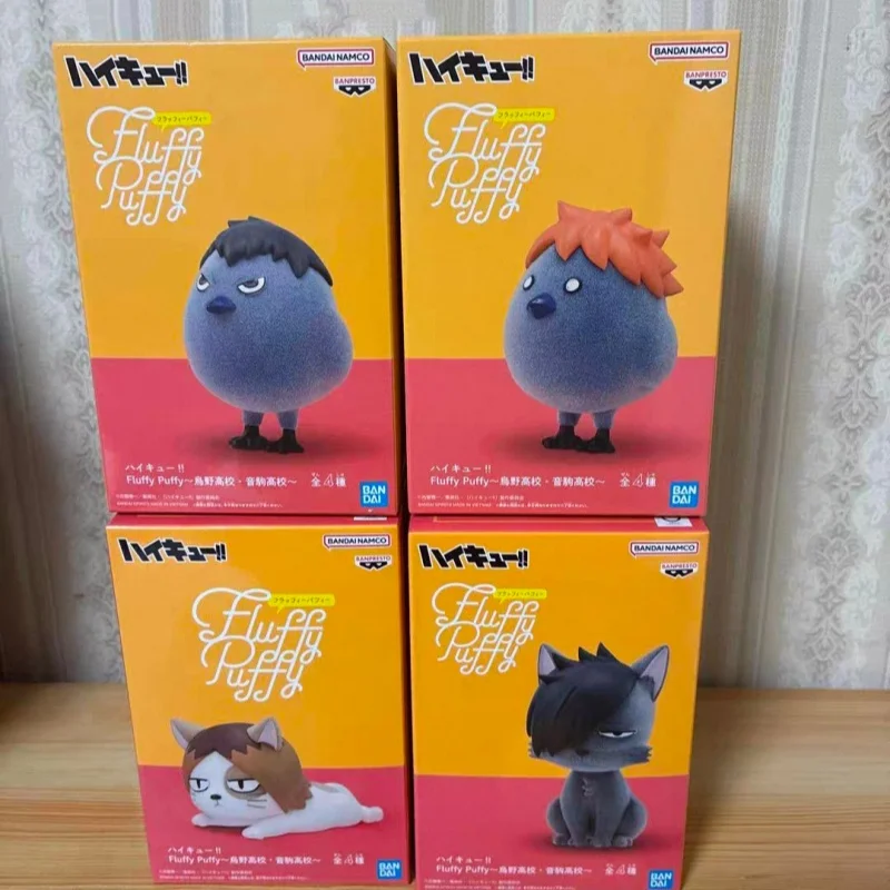 

В наличии: Оригинальные фигурки Banpresto Haikyu!! (Хайкью!!) — Хината Шойо, Тобио Кагеяма, Козумэ Кенма, 8 см, аниме-фигурки, модель, украшение, игрушка, подарок