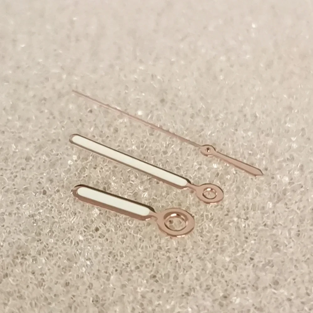 Стрелки часов C3, зеленые светящиеся стрелки, аксессуар, черные, розовые, золотые, серебряные детали для модифицированного механизма Nautilus Seiko nh35 nh36