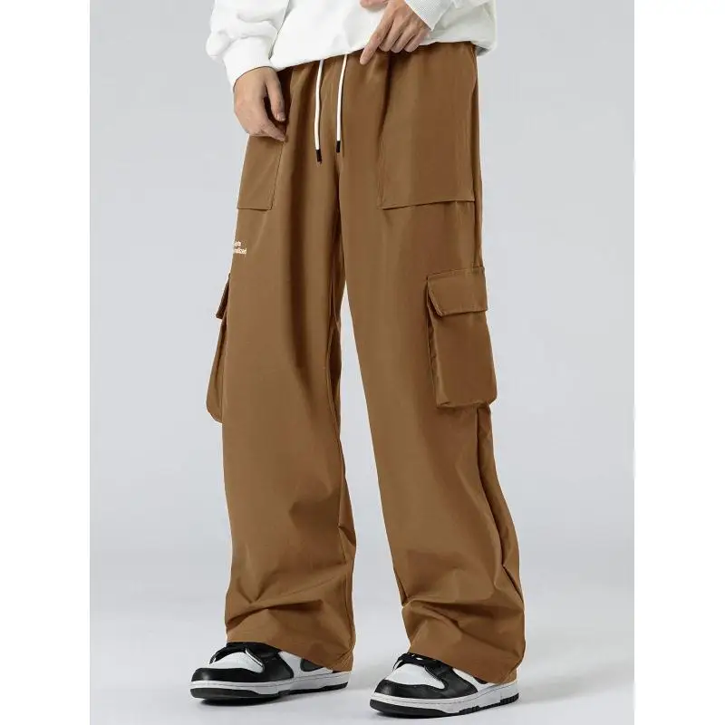Functional Straight Pants S 57196 Loose Fit Casual Trousers for Men Winter Collection Non-Stretch Fabric plus Size