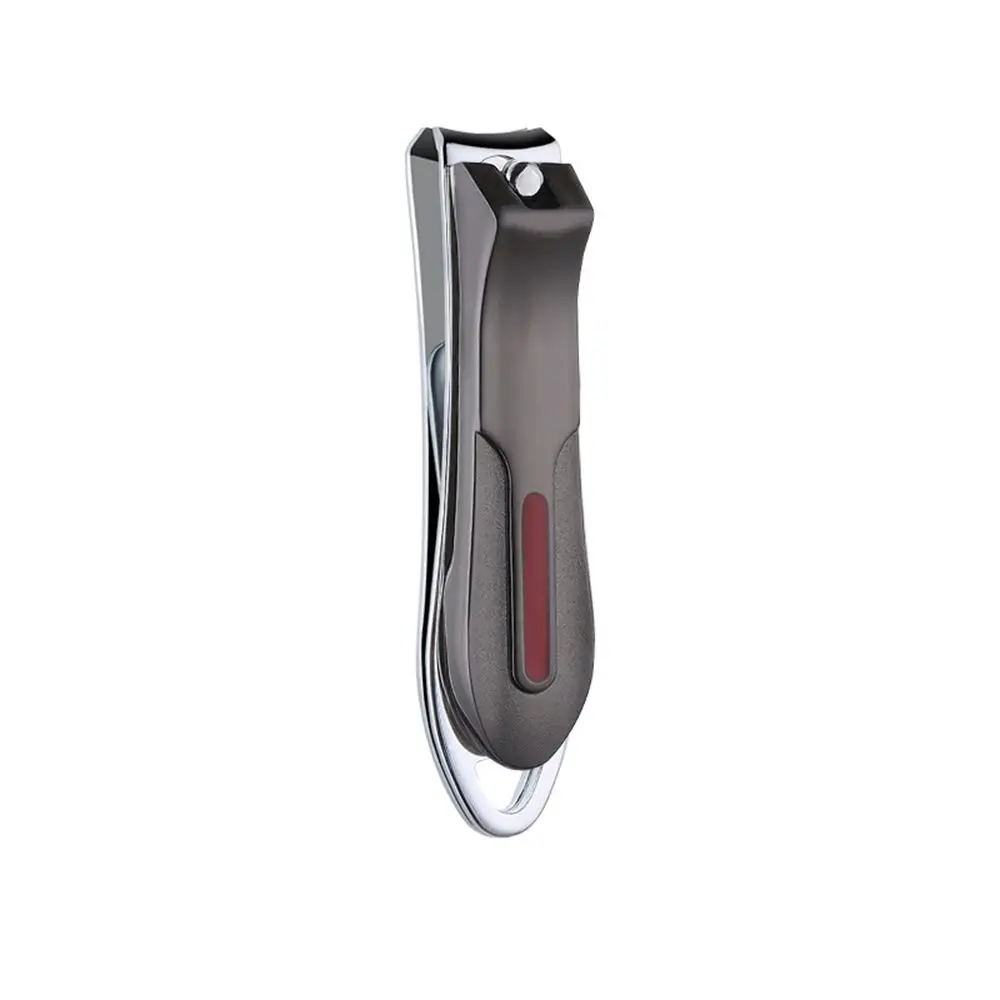 

Stainless steel Thick Hard Bevel shape Wide Jaw Opening Keyhold Nail Scissors Manicure Tool Nail Clippers Folding Nail Clippers